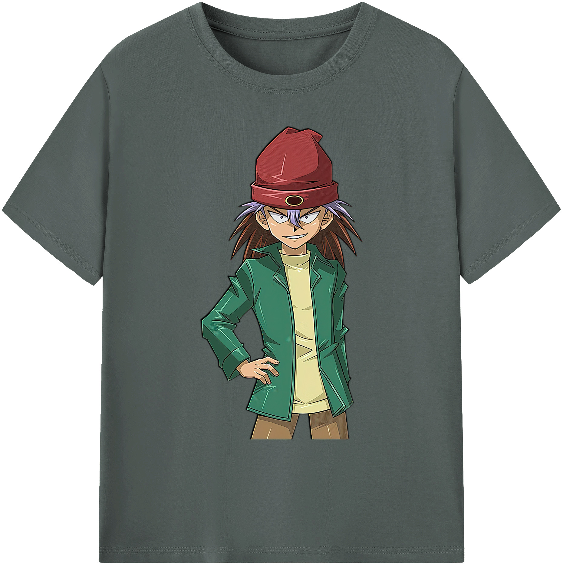 （画像用） 遊☆戯☆王 Yu-Gi-Oh! 綿100％ メンズ半袖Tシャツ｜肌触りやわらか＆通気性